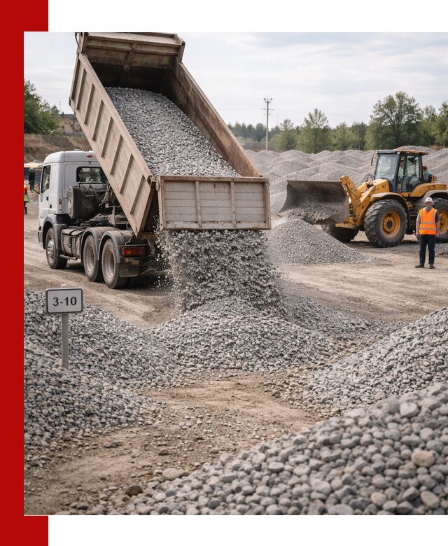 Гранитный щебень фракции 3–10: доставка и продажа в Тихорецке