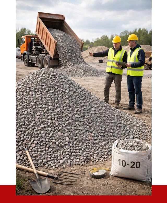 Гранитный щебень фракция 10-20 в Тихорецке от 4329 руб.|ПРОНЕРУДТхр