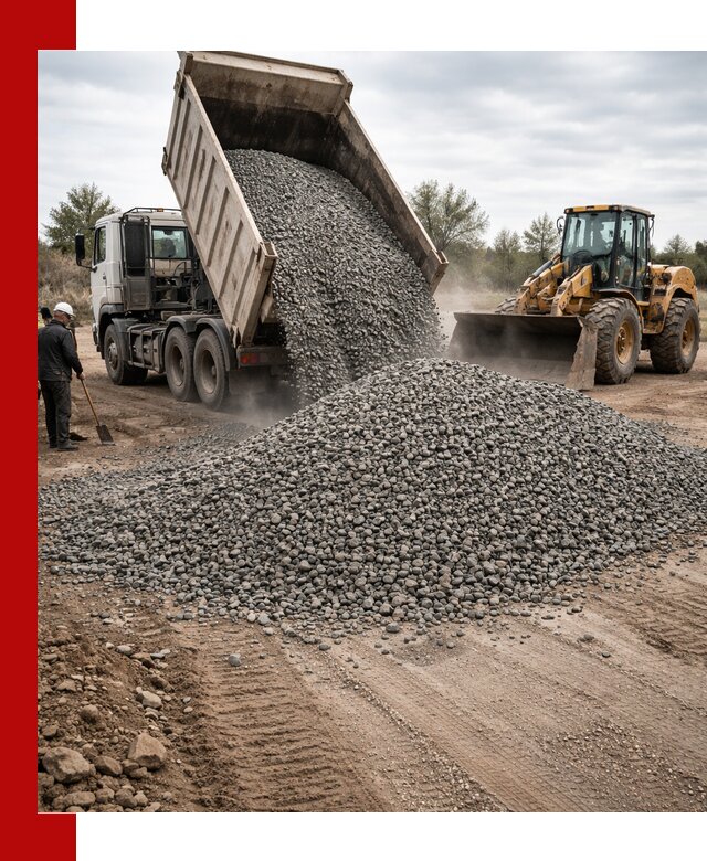Гранитный щебень фракция 10-20 с доставкой в Тихорецке