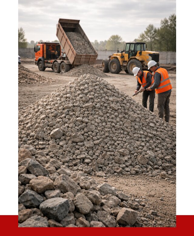 Гранитный щебень фракция 40-70 в Тихорецке от 2577 руб ПРОНЕРУДТхр