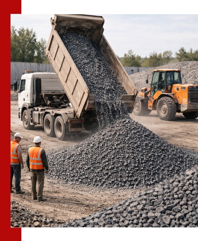 Доставка и продажа щебня габбро-диабаза в Тихорецке