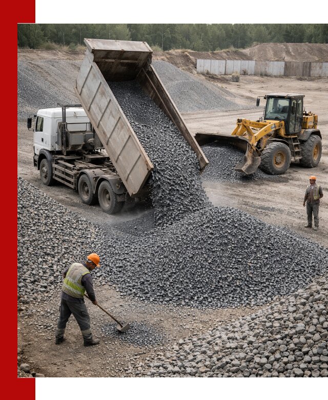 Щебень габбро-диабаз фр. 5-20 с доставкой в Тихорецке