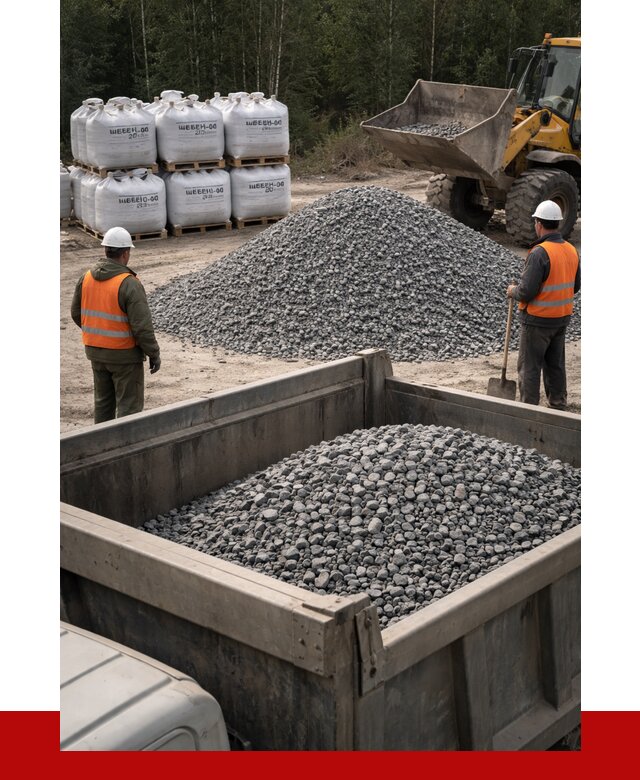 Щебень габбро диабаз 20-40 в Тихорецке от 3504 руб. | ПРОНЕРУДТхр