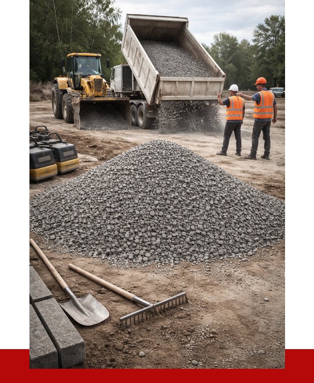 Гравийный щебень купить в Тихорецке от 2268 р. ПРОНЕРУДТхр