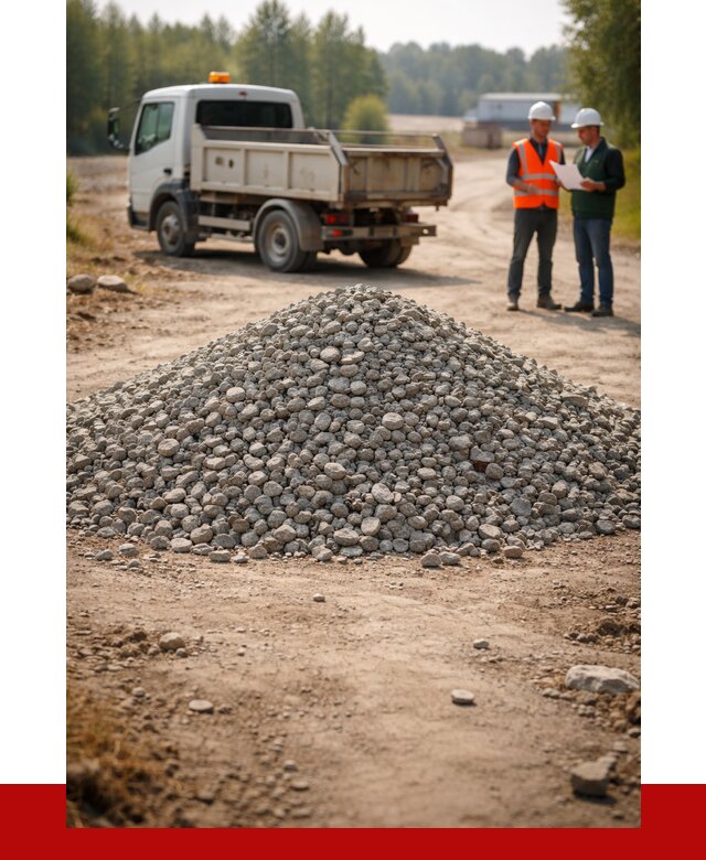 Гравийный щебень фракция 20-40 в Тихорецке от 1237 р. | ПРОНЕРУДТхр