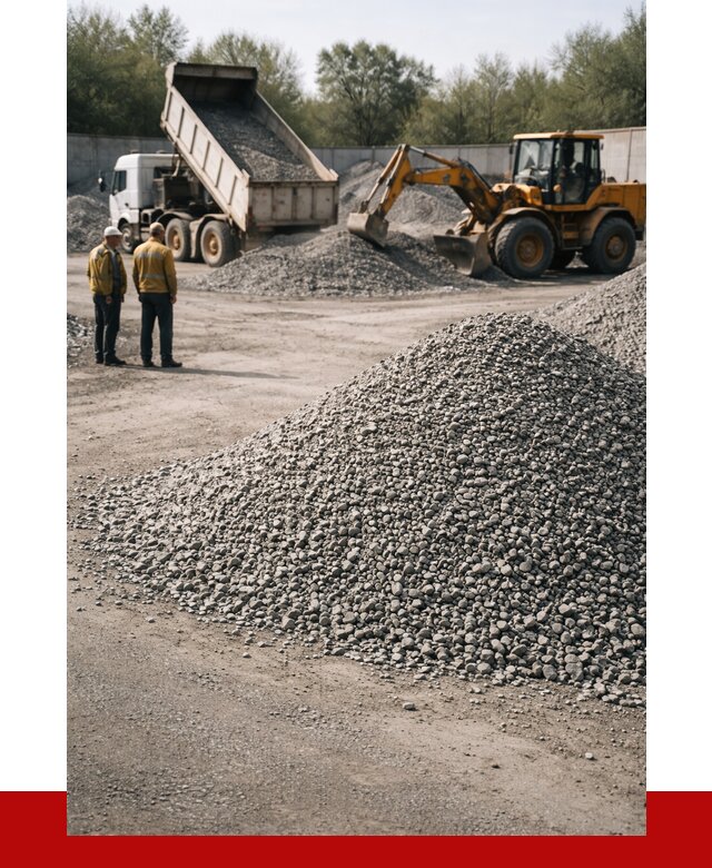 Вторичный щебень фр. 5-20 в Тихорецке от 1649 р. - ПРОНЕРУДТхр