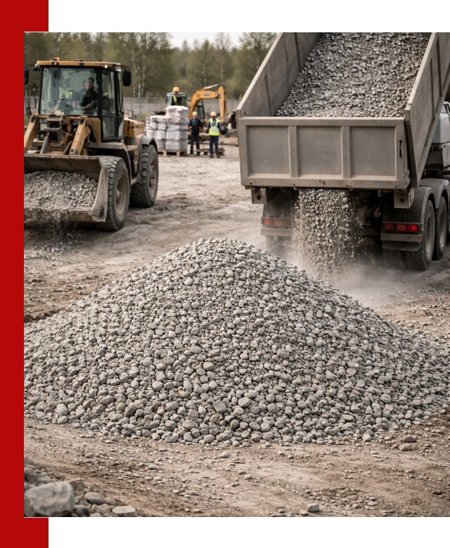 Вторичный щебень фракции 5-20 в Тихорецке — доставка и продажа крупнотоннажно