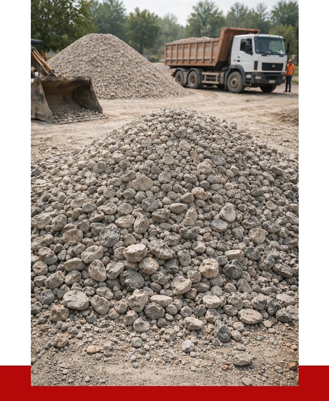 Вторичный щебень фракция 20-40 в Тихорецке от 2268 р ПРОНЕРУДТхр