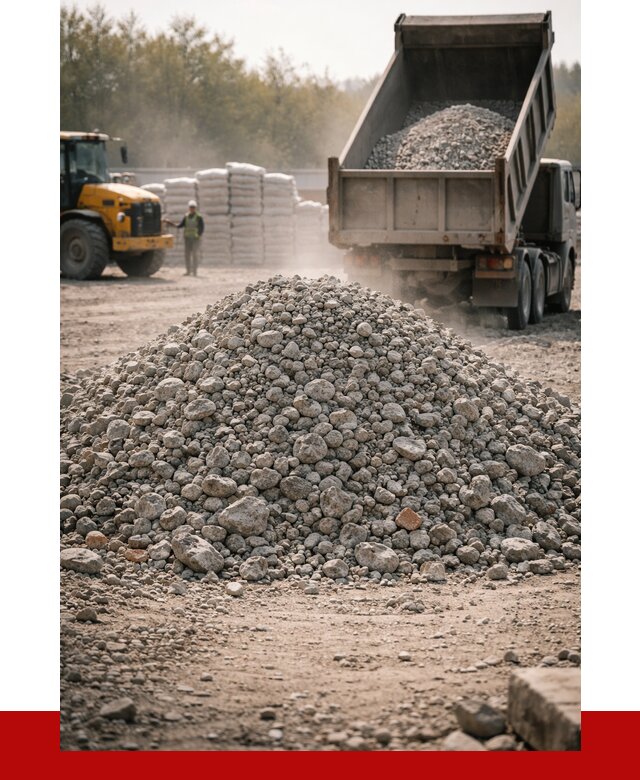 Вторичный щебень фракция 70-150 в Тихорецке от 1443 р. | ПРОНЕРУДТхр