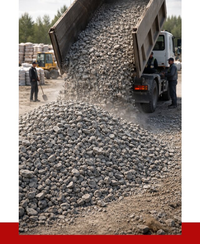 Бетонный щебень фракция 40-70 в Тихорецке от 1855 р. ПРОНЕРУДТхр