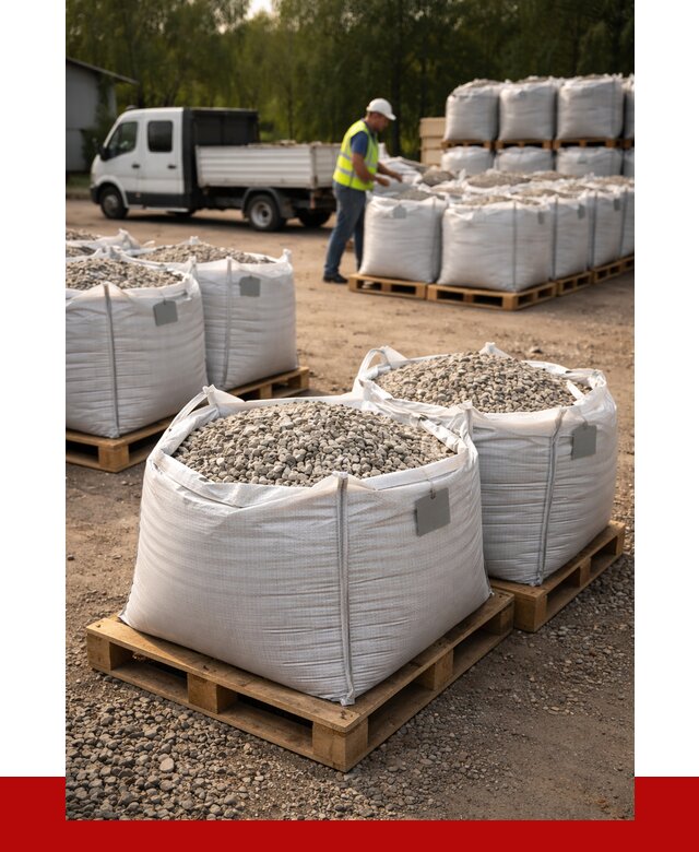Щебень в мешках с доставкой в Тихорецке от 4329 р. | ПРОНЕРУДТхр