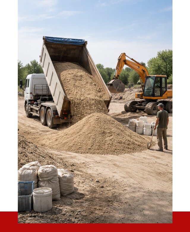 Купить речной песок в Тихорецке от 1237 р. за куб | ПРОНЕРУДТхр