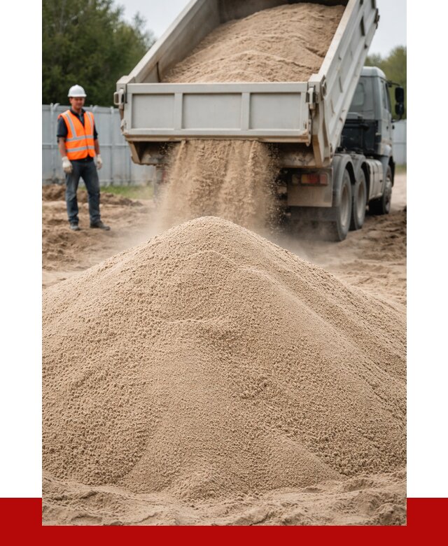Купить сеяный песок с доставкой в Тихорецке от 2268 р ПРОНЕРУДТхр