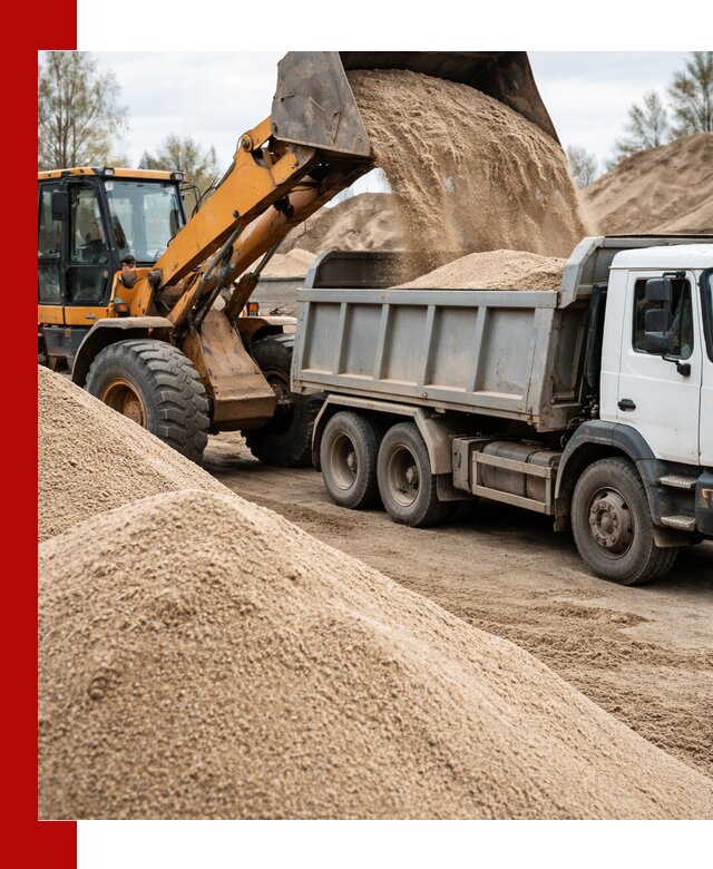 Доставка сеяного песка в Тихорецке оптом и в розницу