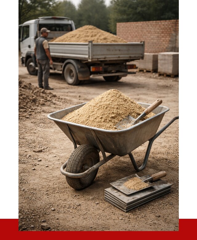 Песок для кладки в Тихорецке с доставкой от 2268 р. | ПРОНЕРУДТхр