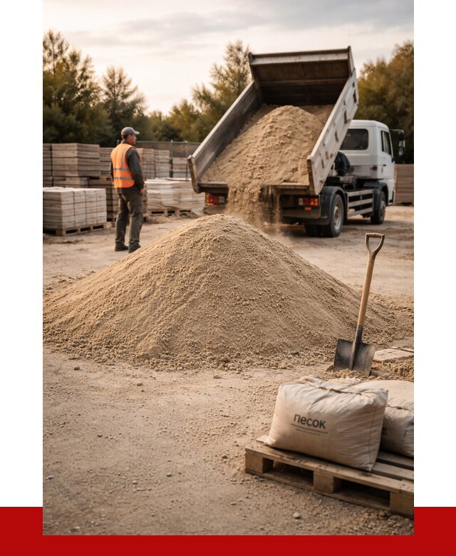 Купить сухой песок в Тихорецке с доставкой от 2474 р. | ПРОНЕРУДТхр