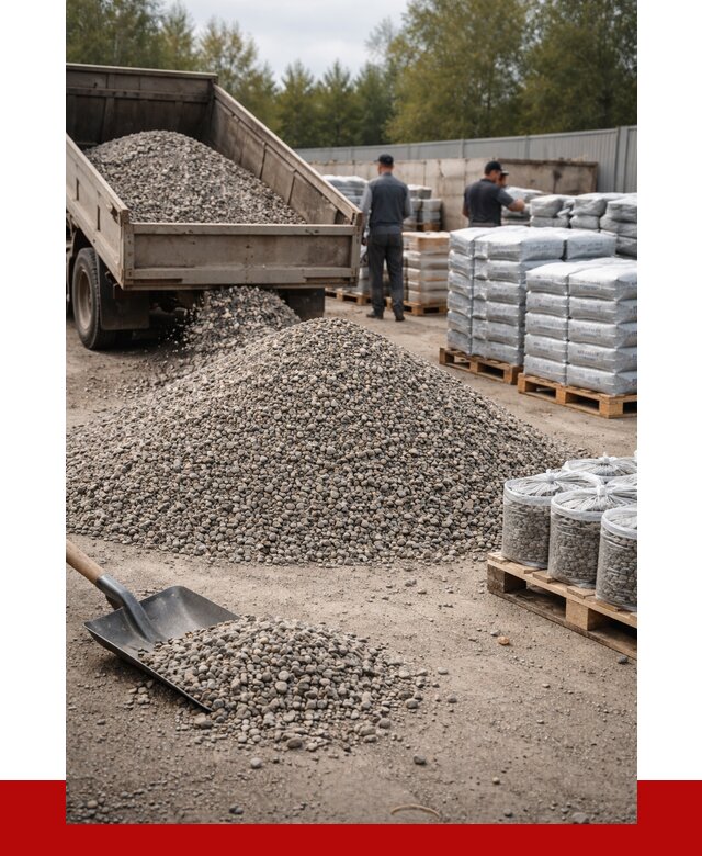Гравий фракция 5-20 в Тихорецке купить от 2371 р. ПРОНЕРУДТхр
