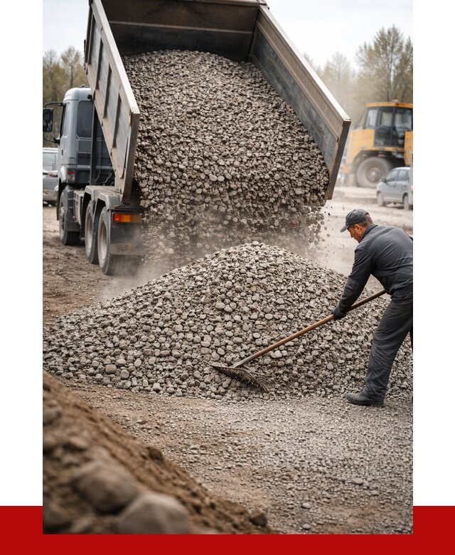 Гравий фракция 20-40 в Тихорецке от 2577 р. доставка | ПРОНЕРУДТхр