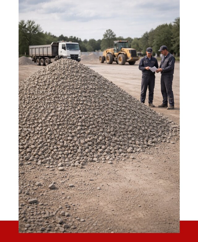 Купить гравий фракция 40-70 в Тихорецке от 1237 р. | ПРОНЕРУДТхр