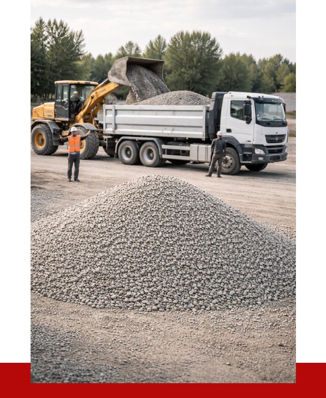 Купить мытый гравий в Тихорецке от 3607 р, доставка ПРОНЕРУДТхр