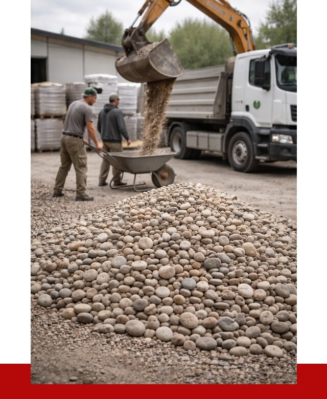 Галька декоративная в Тихорецке от 3298 р. за куб | ПРОНЕРУДТхр