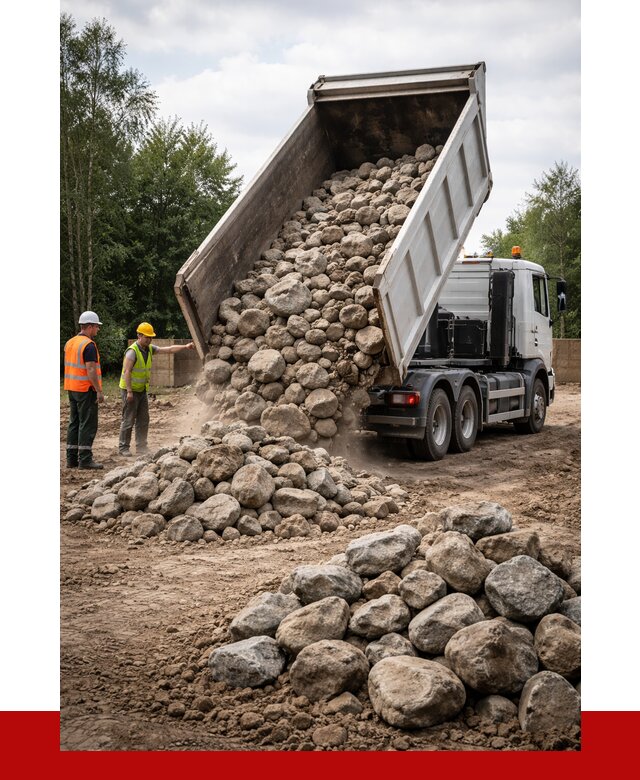 Купить булыжник в Тихорецке с доставкой от 4638 р. за куб | ПРОНЕРУДТхр