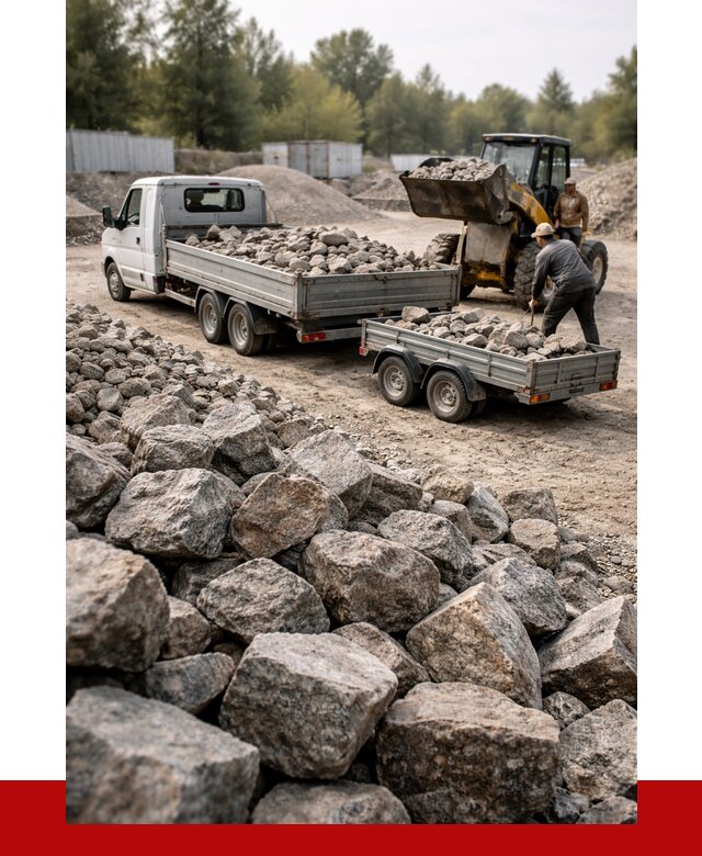 Купить бутовый камень гранитный в Тихорецке от 2886 р. | ПРОНЕРУДТхр