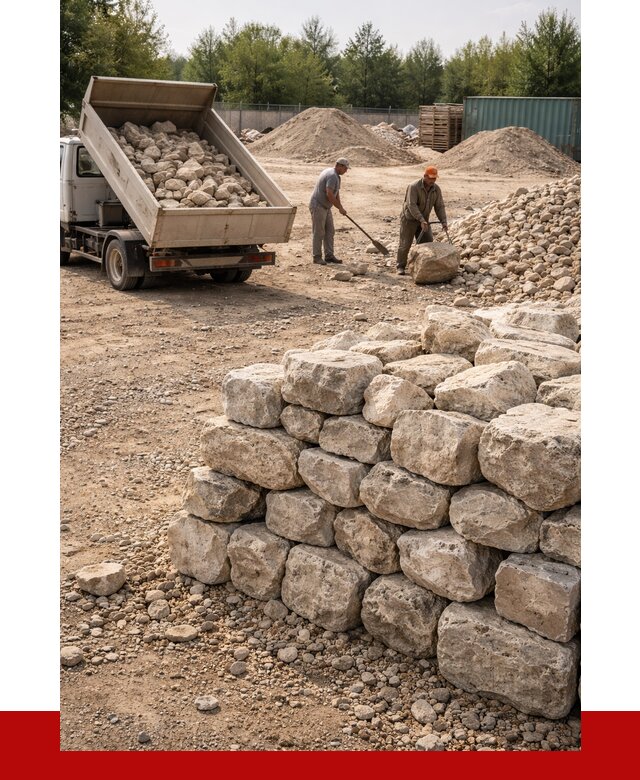 Бутовый камень известняковый в Тихорецке от 4329 р. | ПРОНЕРУДТхр