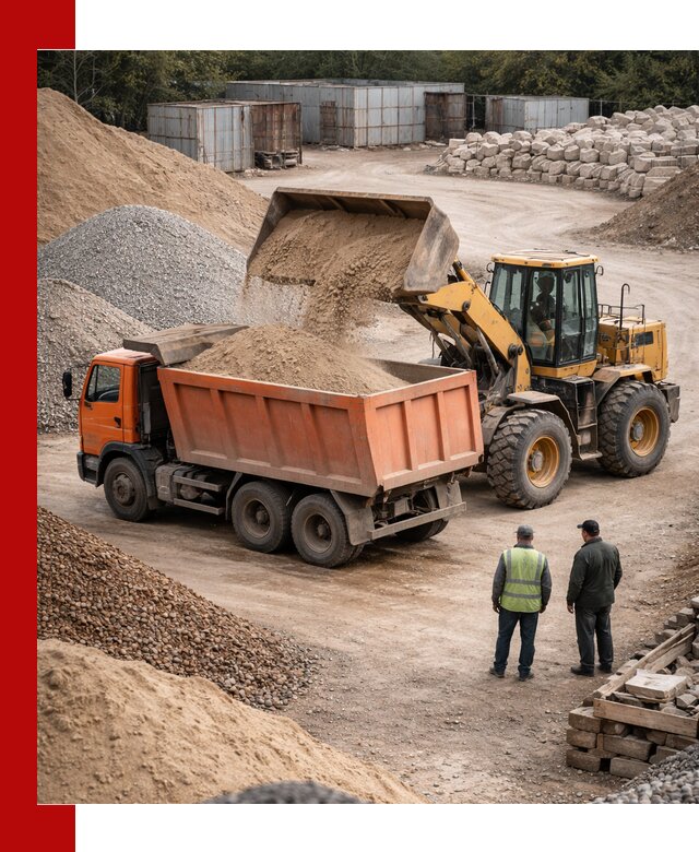 Доставка сыпучих смесей и смесей для стройки в Тихорецке