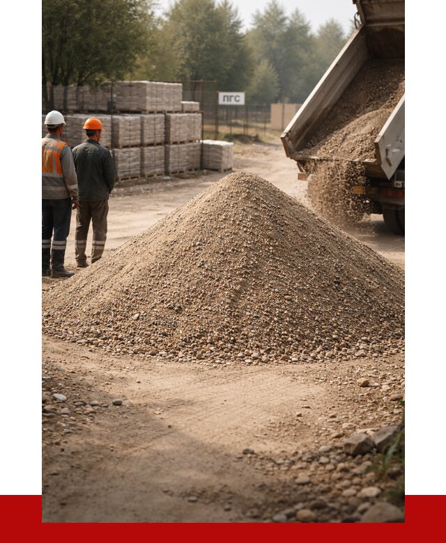 ПГС С1 с доставкой в Тихорецке от 2886 р. за куб | ПРОНЕРУДТхр