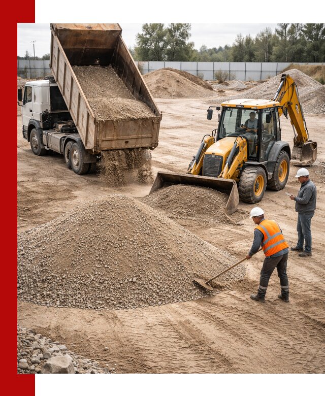 Поставка и доставка ПГС С4 в мешках и самосвалах в Тихорецке