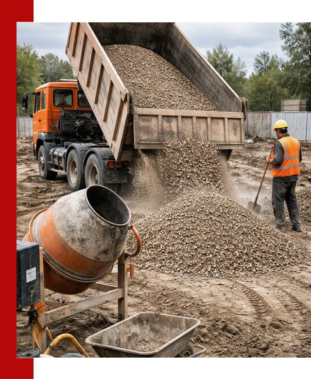 Опгс для бетона с доставкой самосвалом в Тихорецке от производителя