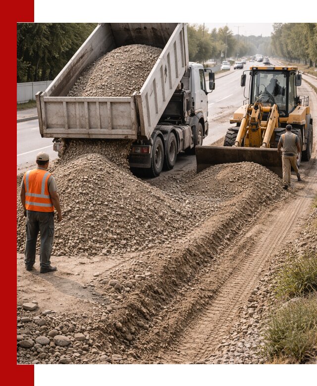Опгс для устройства дорог и подсыпки в Тихорецке
