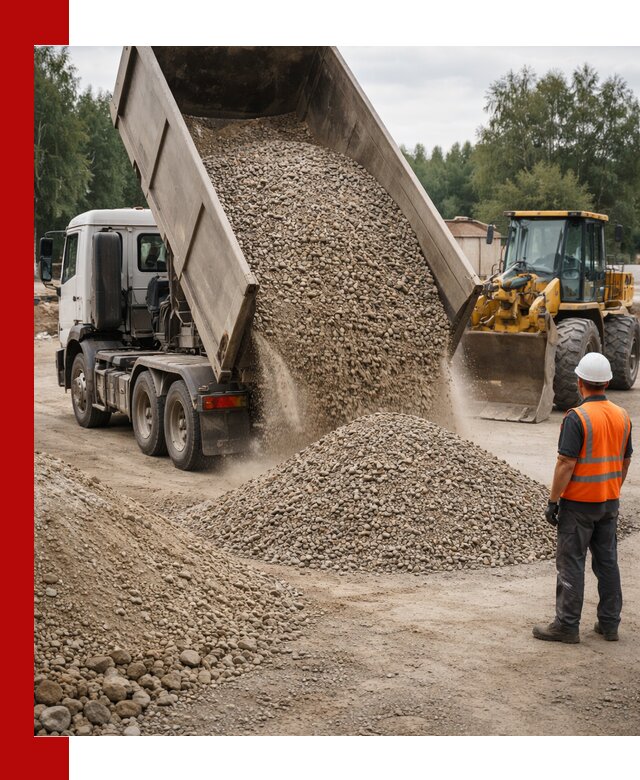 Доставка щпс в Тихорецке — щебеночно-песчаная смесь под заборы и дорожки