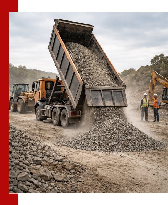 Щебёночно-песчаная смесь ЩПС С1 с доставкой в Тихорецке