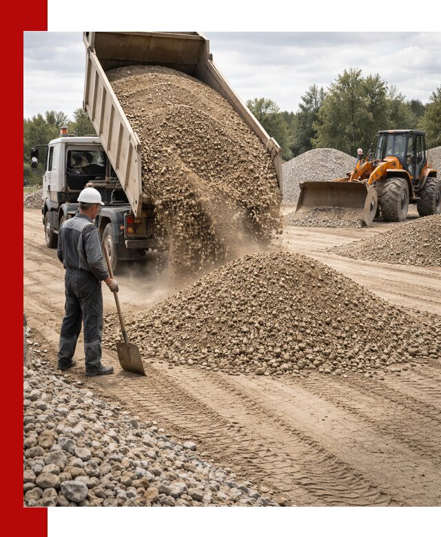 Доставка щпс С3 в Тихорецке самосвалами и бортовыми грузовиками
