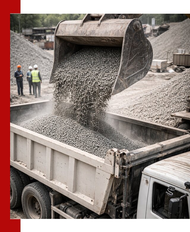 Отсев и крошка для строительства и дорожных работ в Тихорецке