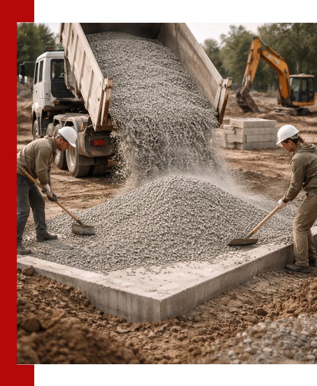 Доставка и продажа отсева для бетона в Тихорецке