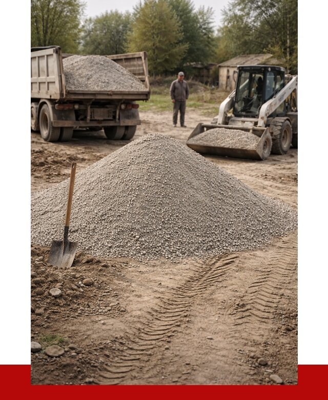 Отсев для подсыпки в Тихорецке от 1546 р. с доставкой | ПРОНЕРУДТхр