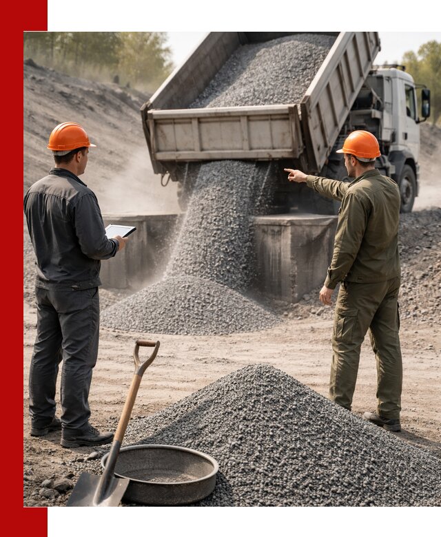 Гранитная крошка фракция 2-5 доставка в Тихорецке