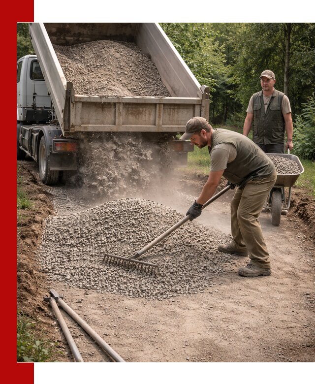 Каменная крошка для дорожек с доставкой в Тихорецке