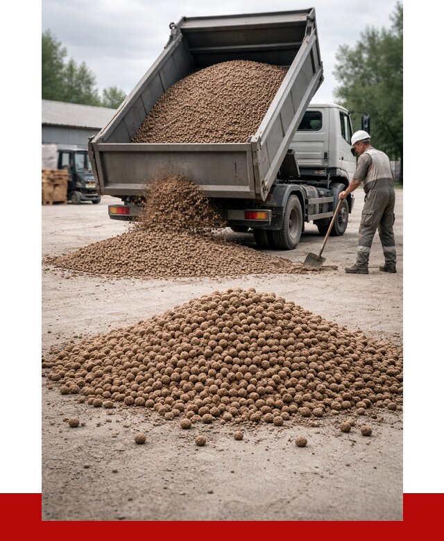Керамзит с доставкой в Тихорецке от 4329 р. за м3 | ПРОНЕРУДТхр