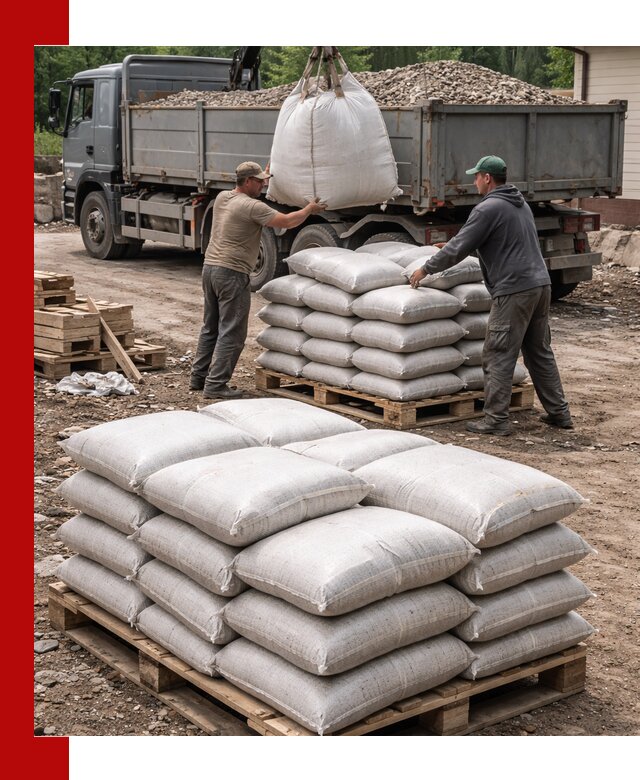 Керамзит в мешках с доставкой в Тихорецке от компании-поставщика