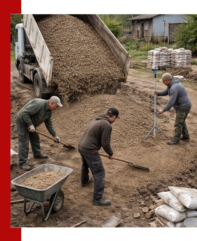 Керамзитовый песок с доставкой в Тихорецке оптом и в розницу