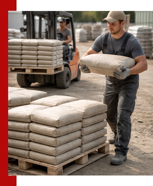 Доставка цемента в мешках оптом и в розницу в Тихорецке