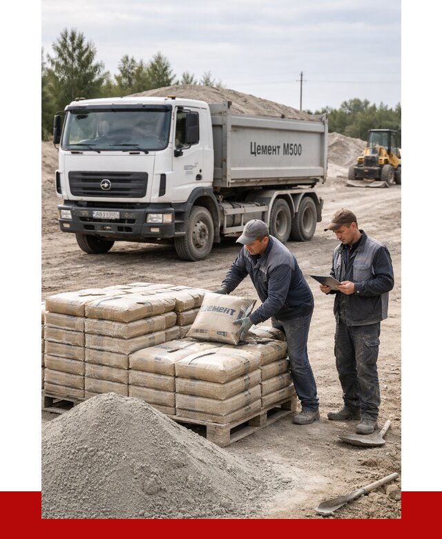 Купить цемент м500 с доставкой в Тихорецке от 5360 р. | ПРОНЕРУДТхр