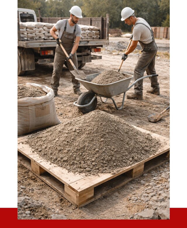 Цементно песчаная смесь М100 в Тихорецке от 5360 р. за куб | ПРОНЕРУДТхр