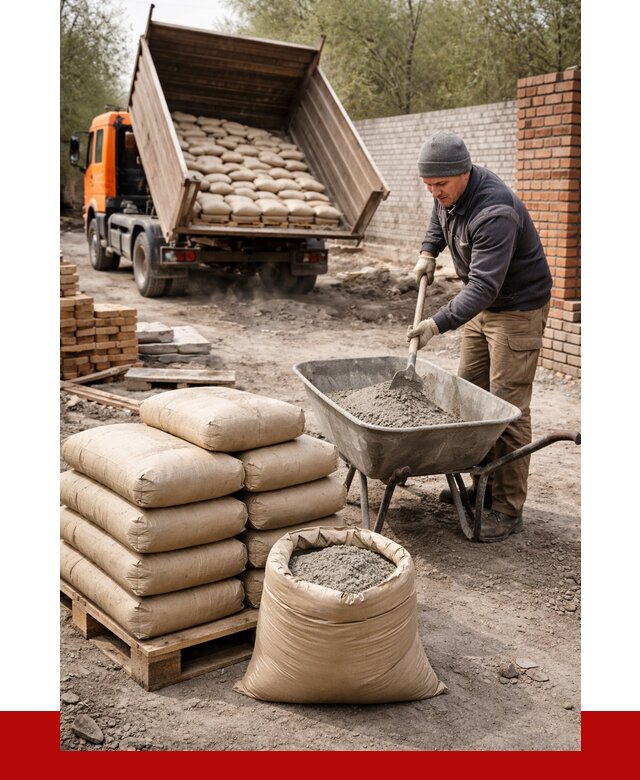 Купить сухую смесь для кладки в Тихорецке от 1237 р. | ПРОНЕРУДТхр