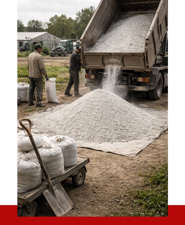 Купить известняковая мука в Тихорецке от 4329 р. за куб | ПРОНЕРУДТхр