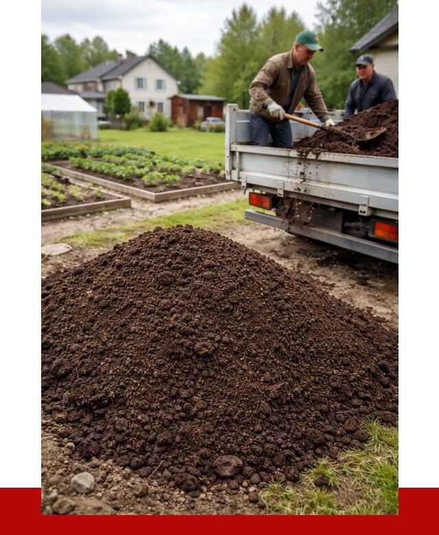 Плодородный грунт в Тихорецке с доставкой от 4329 р. | ПРОНЕРУДТхр
